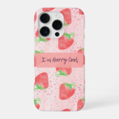 I'm Berry Cool Phone Case iPhoneケース (裏面)