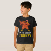 I'm Birthday Turkey Born On Thanksgiving Tシャツ (正面フル)