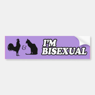 I'M BISEXUAL -.png バンパーステッカー