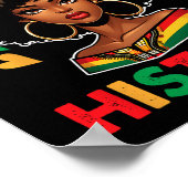 I'm Black History Month African American History C ポスター (角)