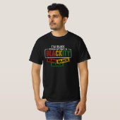 Im Blackity黒アフリカ系アメリカ人ヴィンテージ Tシャツ (正面フル)