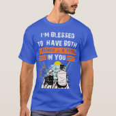 「I'M BLESSED」父の日グラフィックTシャツ Tシャツ (正面)