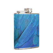 I'm blue - cool feather design  フラスク (右)