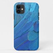 I'm blue - cool parrot feathers Case-Mate iPhoneケース (裏面)