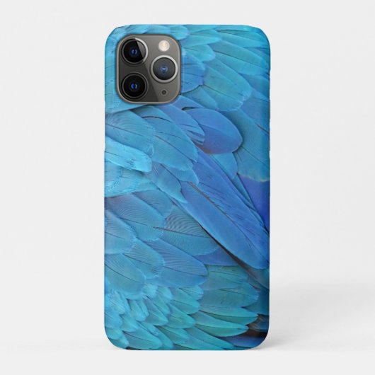 I'm blue - Macaw feathers Case-Mate iPhoneケース (裏)