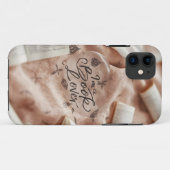I'm Book Loverハート型モバイルケース Case-Mate iPhoneケース (裏面(横))