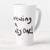 I'm brewing a meaty one カフェラテマグ (右アングル)