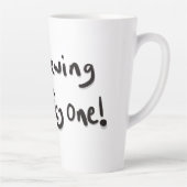 I'm brewing a meaty one カフェラテマグ (右)