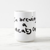 I'm brewing a meaty one コーヒーマグカップ (中央)