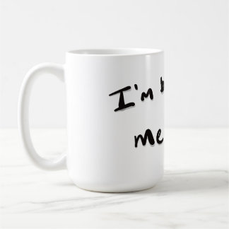 I'm brewing a meaty one コーヒーマグカップ