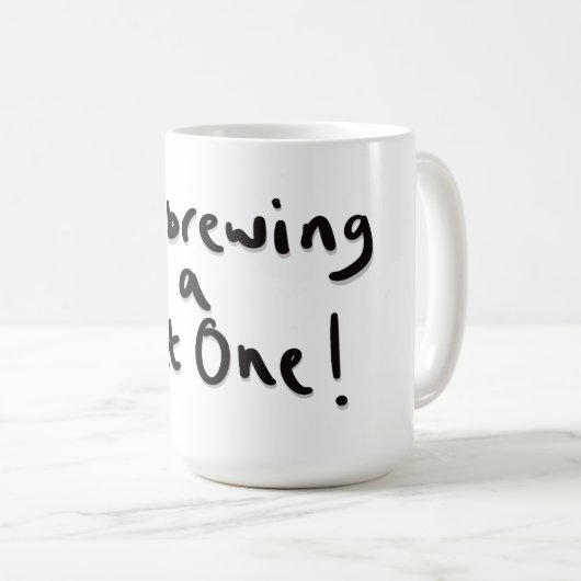 I'm brewing a wet one コーヒーマグカップ (正面右)