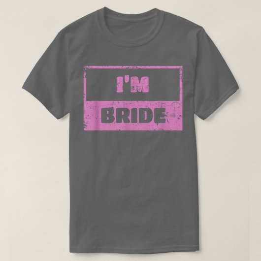 I'm Bride  Wedding Day Groom 130  Tシャツ (デザイン正面)