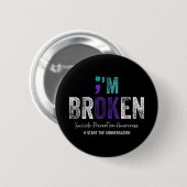 Im Broken Im Ok自殺防止2024 缶バッジ (正面&裏面)