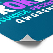 I'm Broken Suicide Prevention Awareness  ポスター (角)