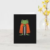 I'm Burnt Out M'lord Funny Knight Frog Meme Boys M カード (黄色い花)