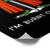 I'm Burnt Out M'lord Funny Knight Frog Meme Boys M ポスター (角)