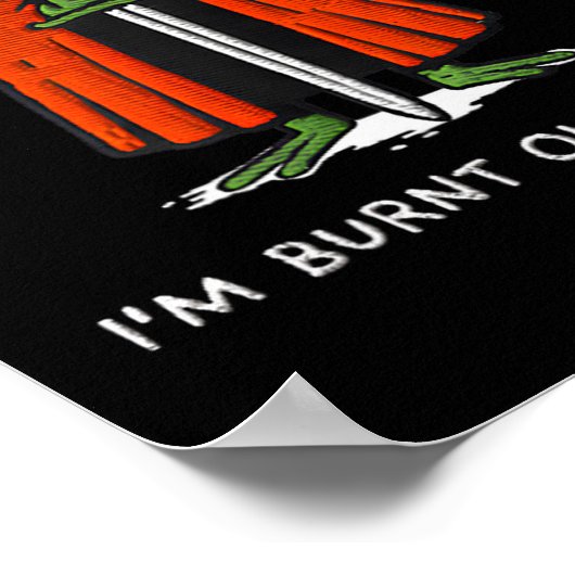 Im Burnt Out Mlord Funny Knight Frog Meme Boys Men ポスター (角)