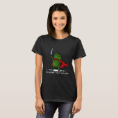 I'm Burnt Out My Lord Funny Medieval Frog Meme Art Tシャツ (正面フル)
