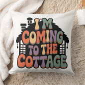 Im Coming to the Cottage クッション (ブランケット)