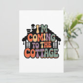 Im Coming to the Cottage サンキューカード (スタンド正面)