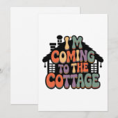 Im Coming to the Cottage サンキューカード (正面/裏面)