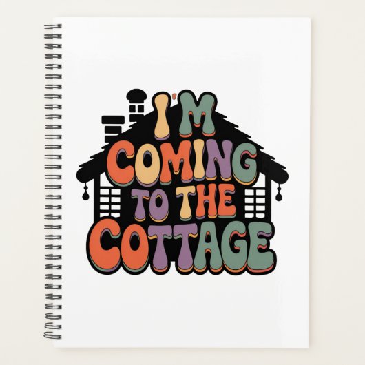 Im Coming to the Cottage プランナー手帳 (正面)