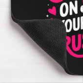 Im Crushing On Your Brushing Funny Dental Valentin マウスパッド (コーナー)