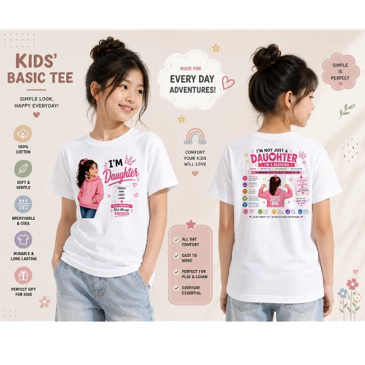 I'm Daughter Design | 娘へのギフト Tシャツ