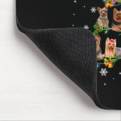 I'm Difficult Black Skiing Double Diamonds Snowboa マウスパッド (コーナー)