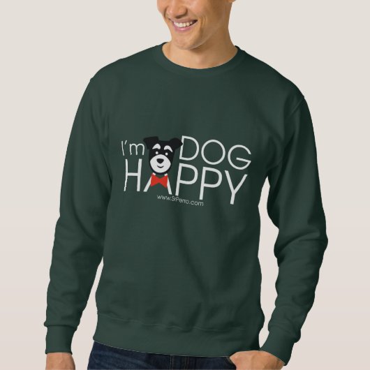 I'm Dog Happy スウェットシャツ (正面)