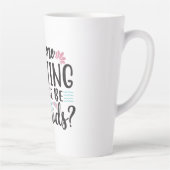 I'm Done Adulting Can We Be Mermaids ? カフェラテマグ (右)