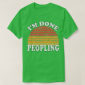 Im Done Peopling Gift Tシャツ (デザイン正面)