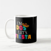 I'm Dos Let's Fiesta Taco Twosday 2nd Birthday 2 Y コーヒーマグカップ (左)