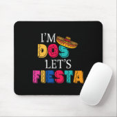 I'm Dos Let's Fiesta Taco Twosday 2nd Birthday 2 Y マウスパッド (マウス)