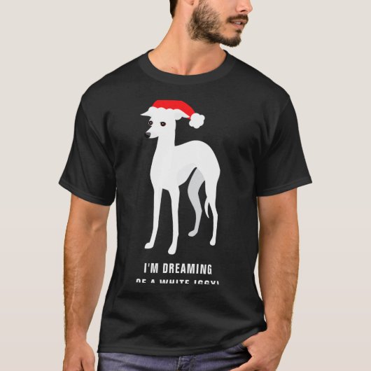 Im Dreaming Of A White Iggy Christmas  Tシャツ (正面)