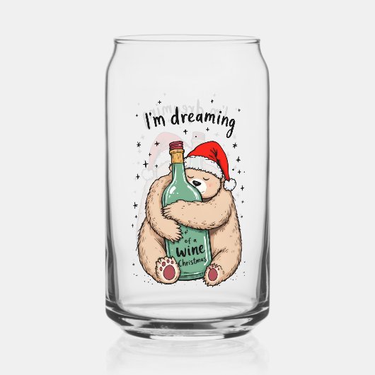 I'm Dreaming of a Wine Christmas  ガラス缶 (裏面)