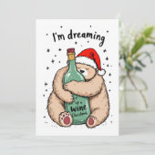 I'm Dreaming of a Wine Christmas  シーズンカード (スタンド正面)