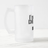 Im Drunkyと フロストグラスビールジョッキ (左)