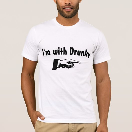Im Drunky 2と Tシャツ (正面)