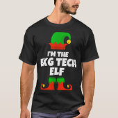 I'm Ekg Tech Elf Family Pajama Christmas Electroca Tシャツ (正面)