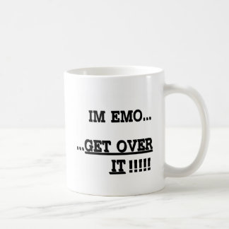 Im Emo… それを乗り越えて下さい コーヒーマグカップ