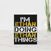 I'm Ethan Doing Ethan Things Name Ethan  カード (正面)