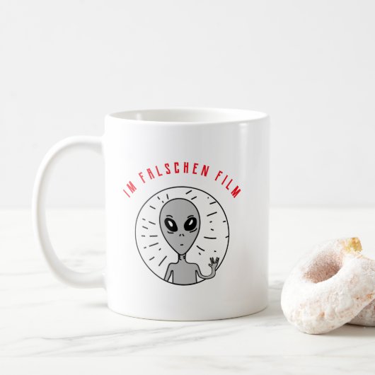 Im falschen Film UFO コーヒーマグカップ (ドーナツ)