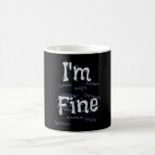 I'm fine 予防啓発 コーヒーマグカップ (中央)