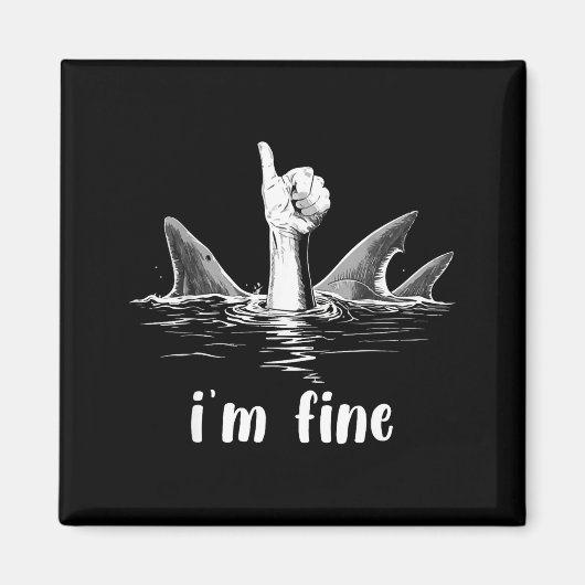 I'm Fine 格言の旅 マグネット (正面)