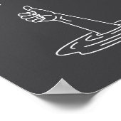 I'm Fine Drowning Sarcastic Humor Funny Saying  ポスター (角)