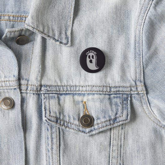 I'm Fine, Everything's Ghost Button 缶バッジ (インサイチュ)