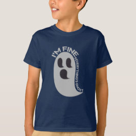 I'm Fine, Everything's Ghost Kids T-Shirt Tシャツ
