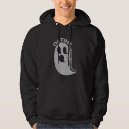 I'm Fine, Everything's Ghost Men's Hoodie パーカ