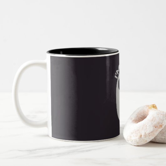 I'm Fine, Everything's Ghost Mug ツートーンマグカップ (ドーナツ)